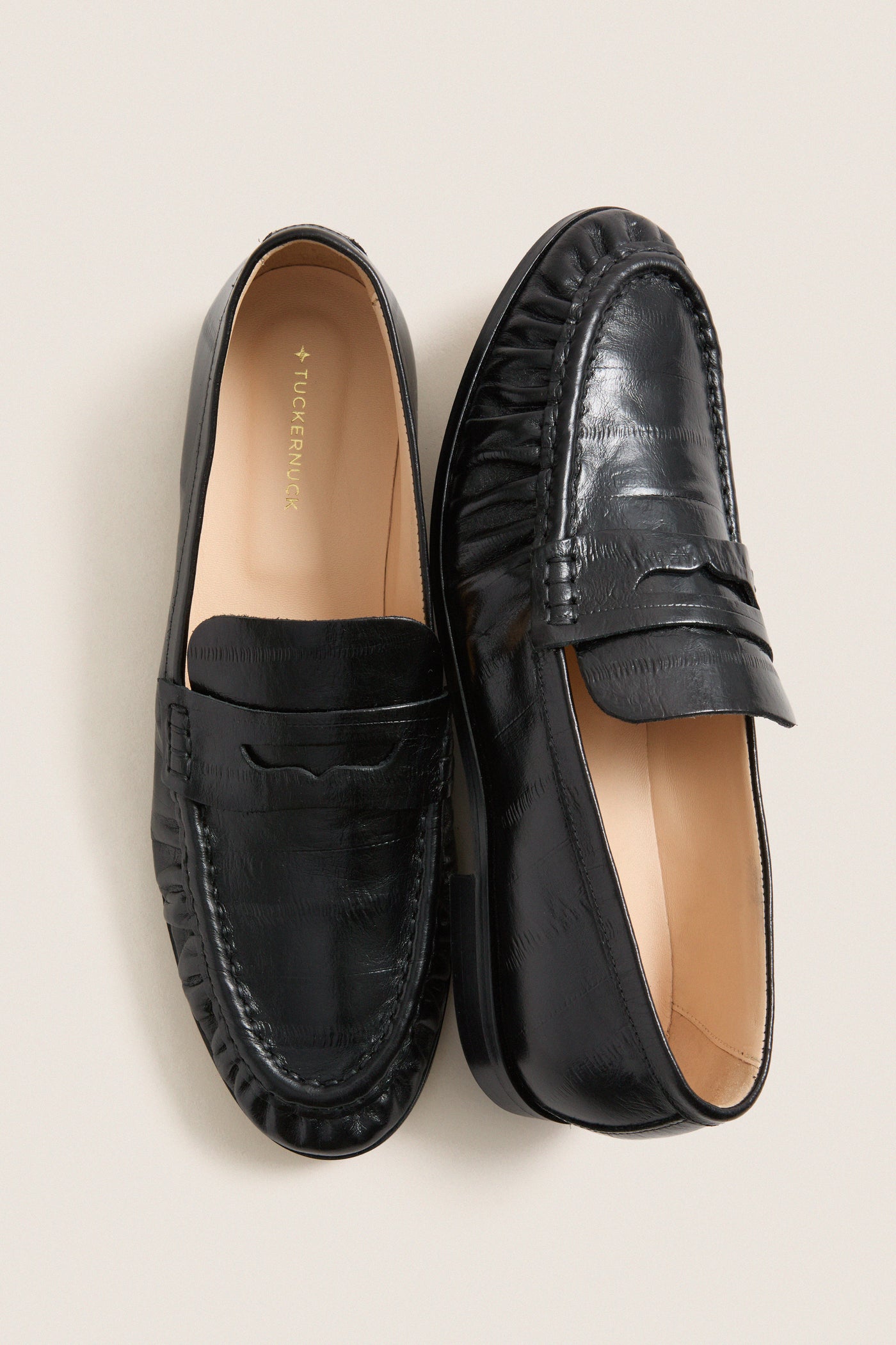 Black Eel Vivian Loafers