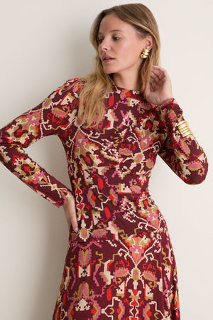 Puzzlebox Print Tucker Top