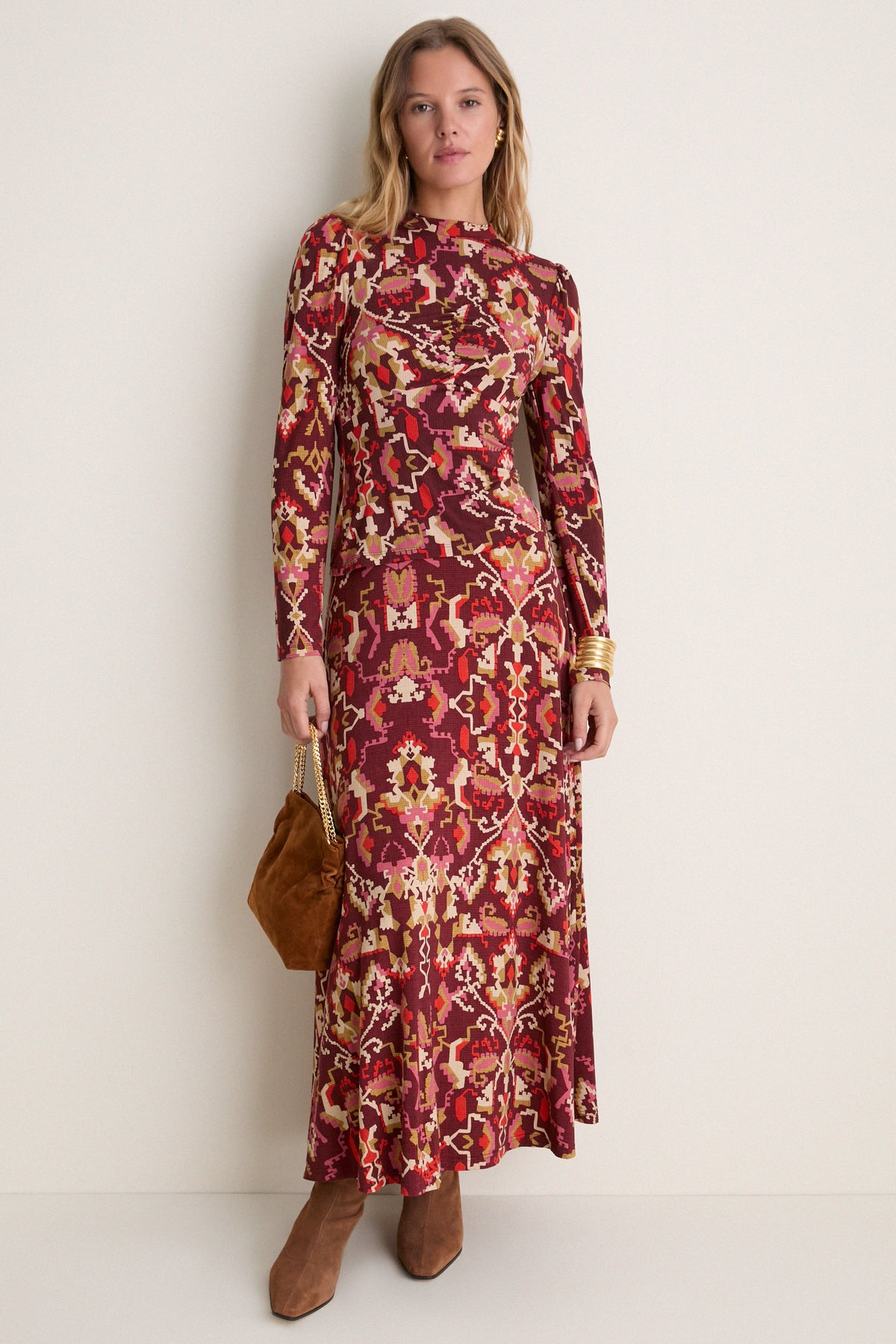 Puzzlebox Print Tucker Top