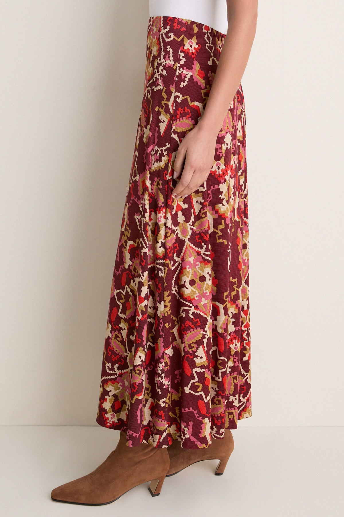 Puzzlebox Print Lexi Midi Skirt