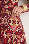 Puzzlebox Print Lexi Midi Skirt