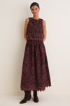 Brownstone Embroidery Fantasia Midi Skirt