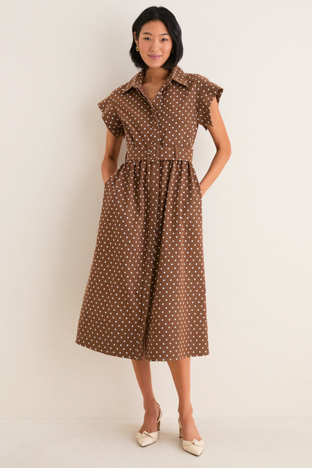 Cocoa Dot Chloe Dress