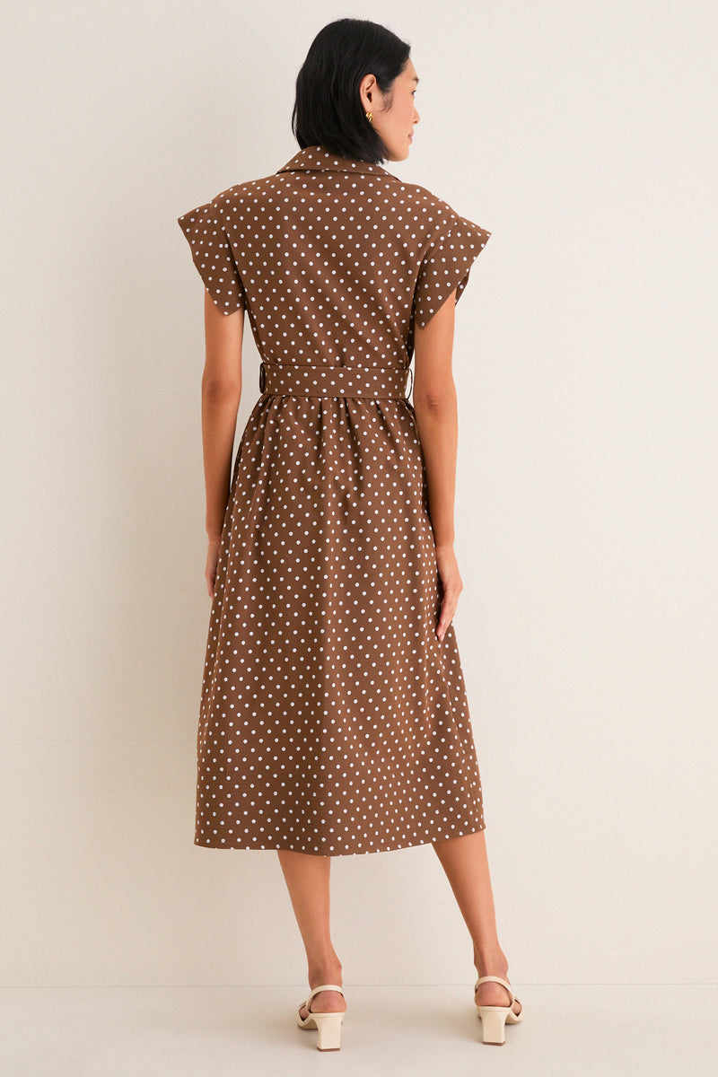Cocoa Dot Chloe Dress