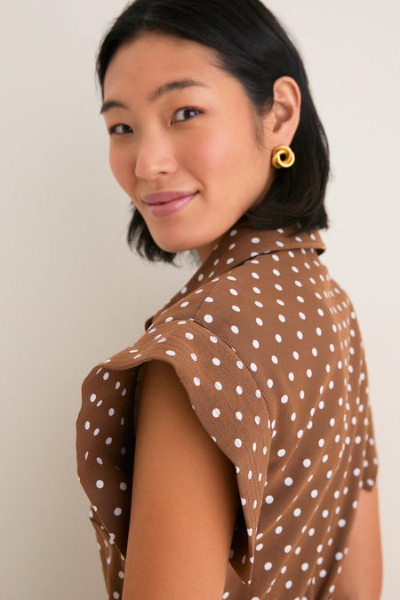 Cocoa Dot Chloe Dress