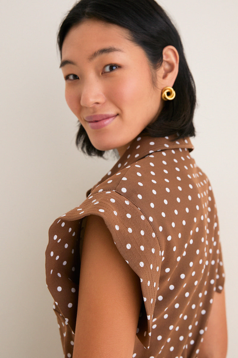 Cocoa Dot Chloe Dress