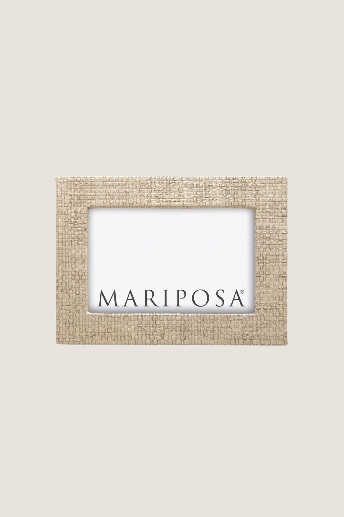 Coconut Grove Faux Grasscloth 4x6 Frame