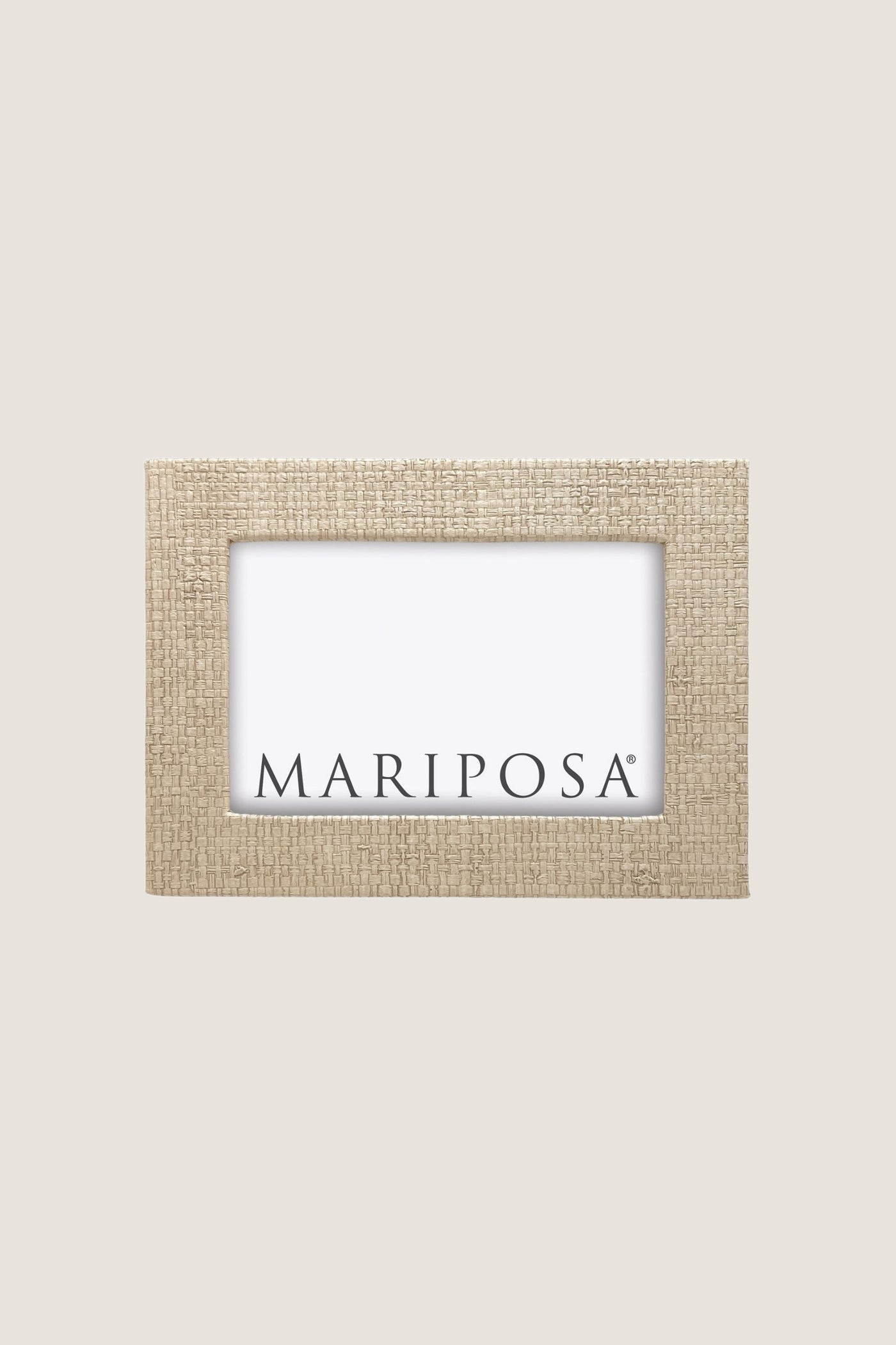 Coconut Grove Faux Grasscloth 4x6 Frame