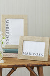 Coconut Grove Faux Grasscloth 5x7 Frame