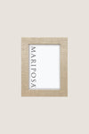 Coconut Grove Faux Grasscloth 5x7 Frame