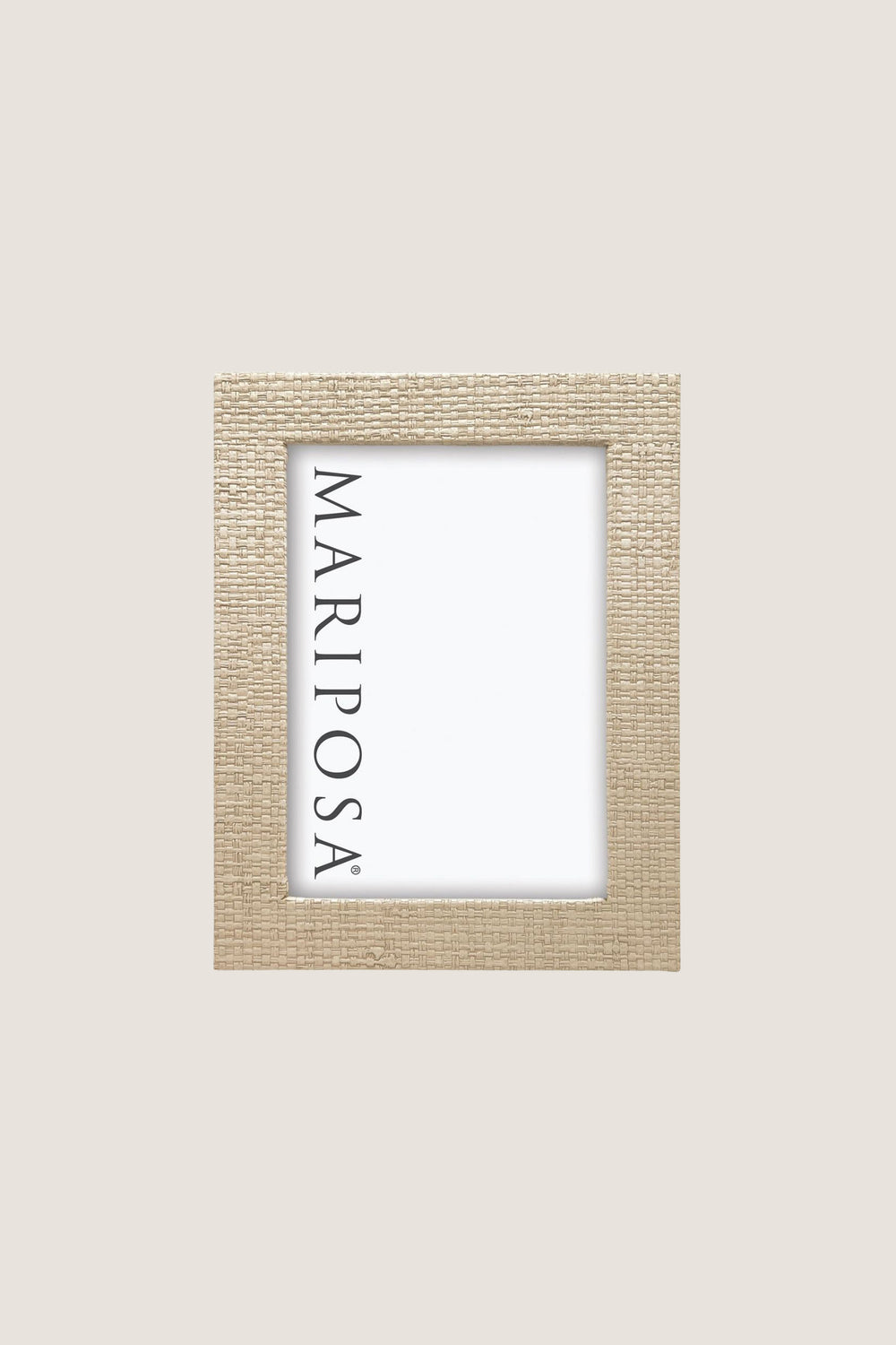 Coconut Grove Faux Grasscloth 5x7 Frame
