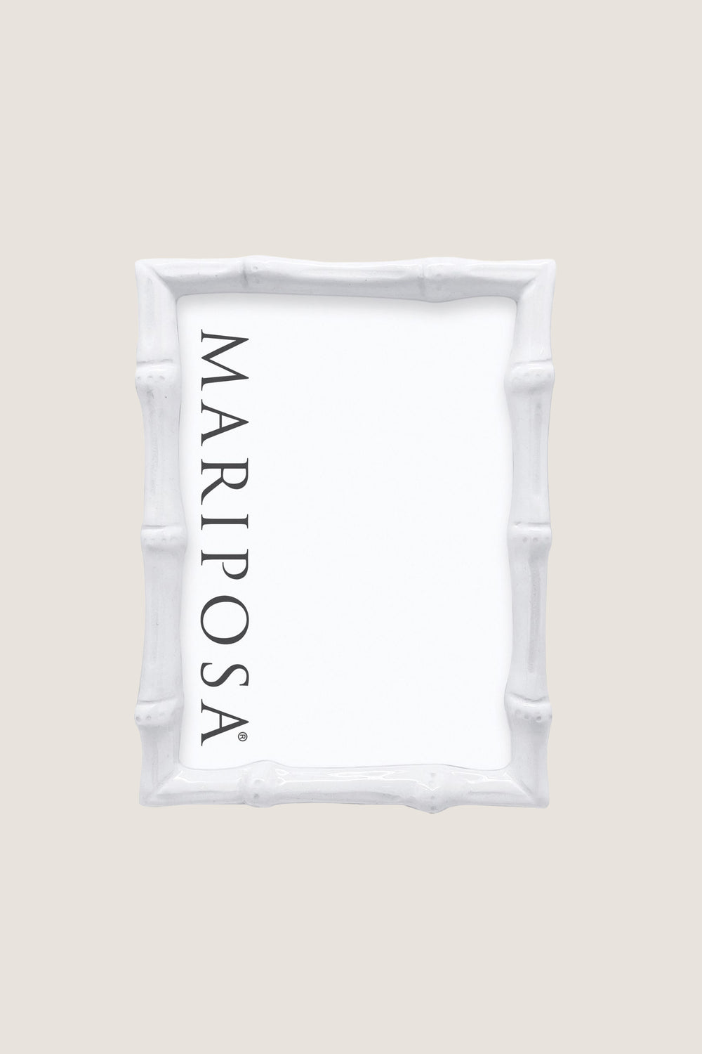 White Bamboo 5x7 Frame