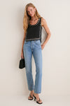 Black Studs Cara Top