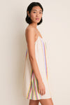 Day Trip Stripe Laura Linen Mini Dress