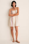 Day Trip Stripe Laura Linen Mini Dress