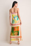 Superbloom Scarf Laura Linen Dress