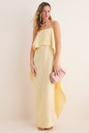 Butter Valencia Linen Dress