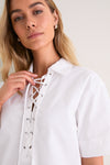 White Tove Dress
