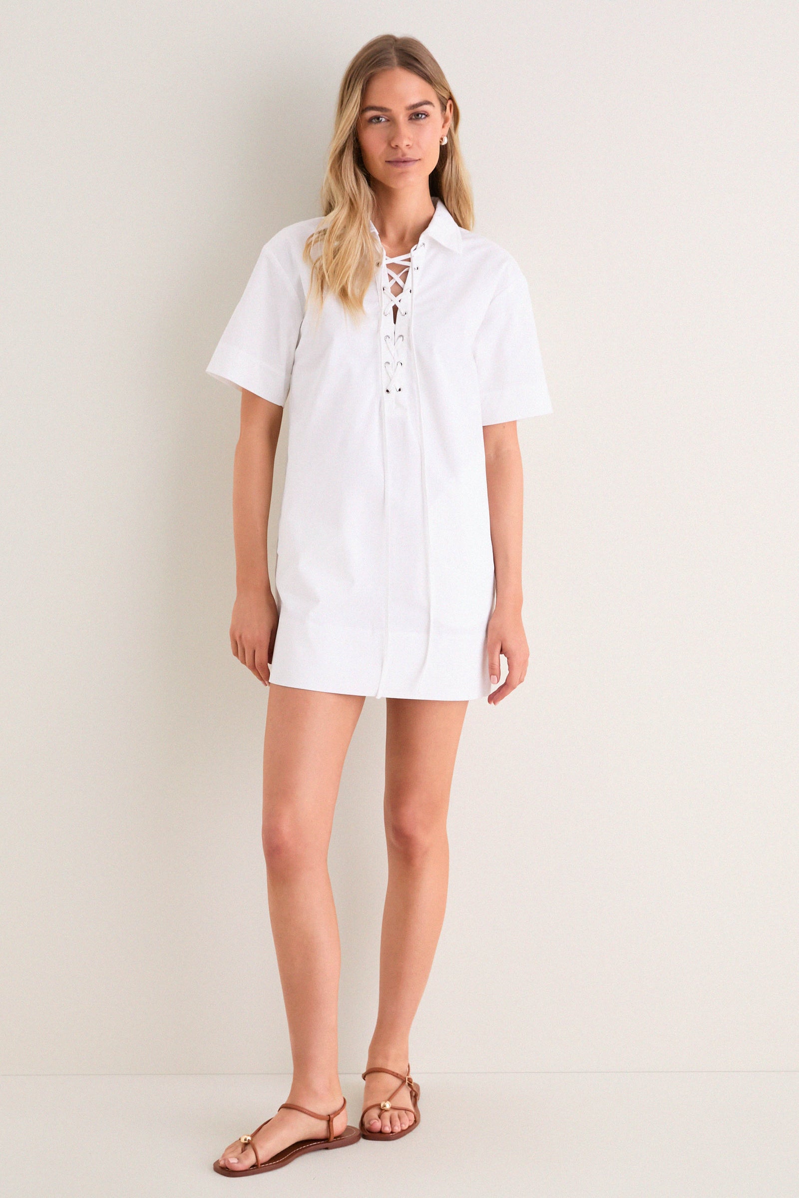 White Tove Dress