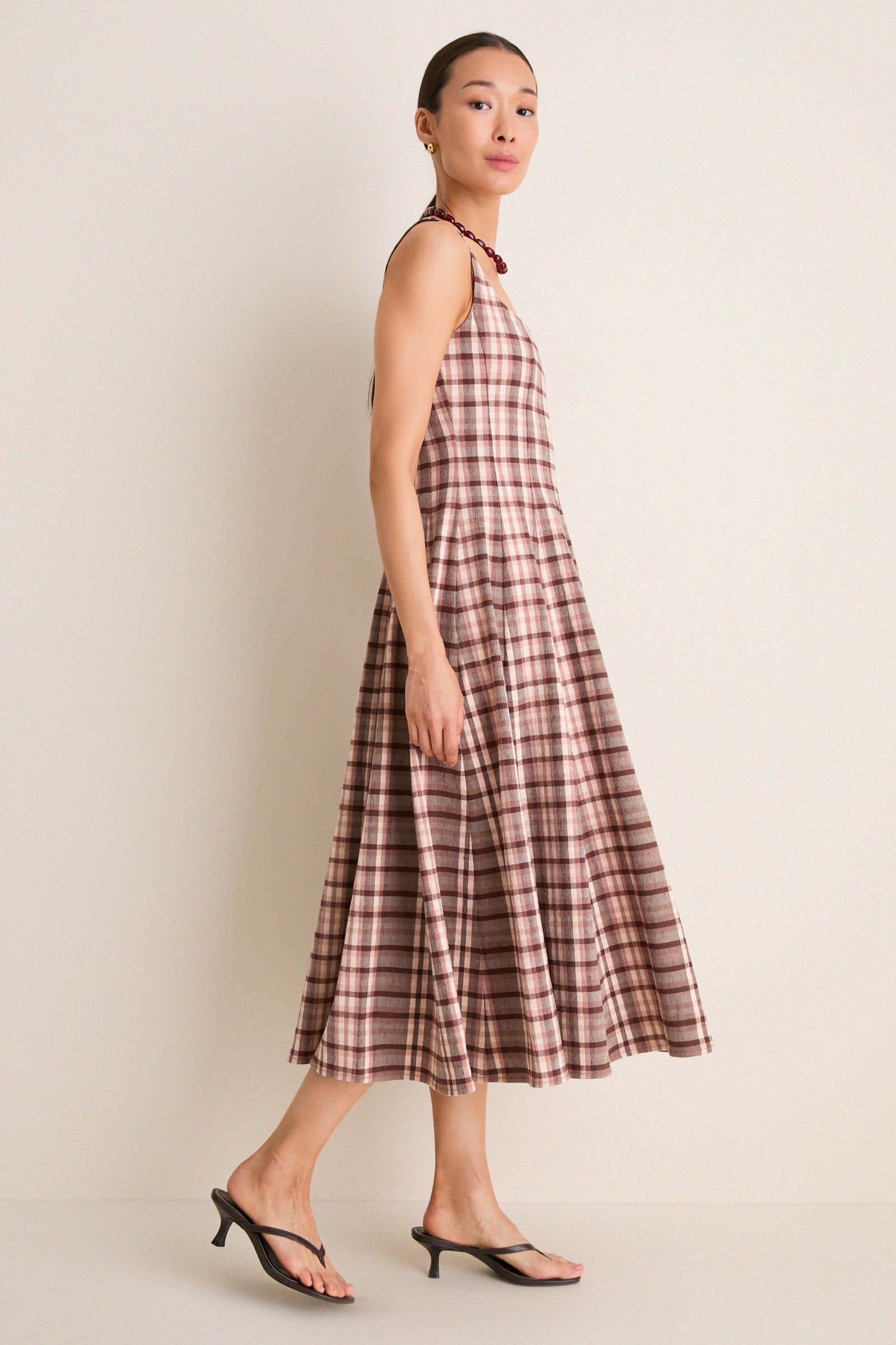 Tuscany Plaid Wells Dress