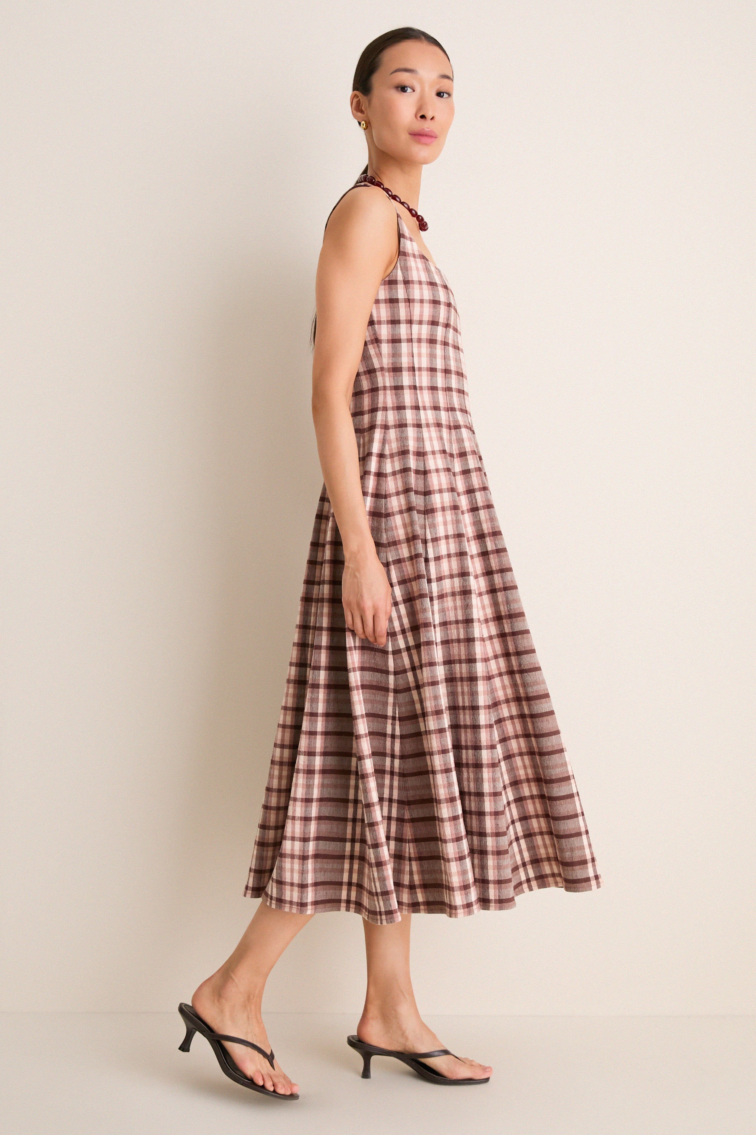 Tuscany Plaid Wells Dress