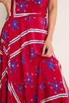 Painted Foulard Portia Dress
