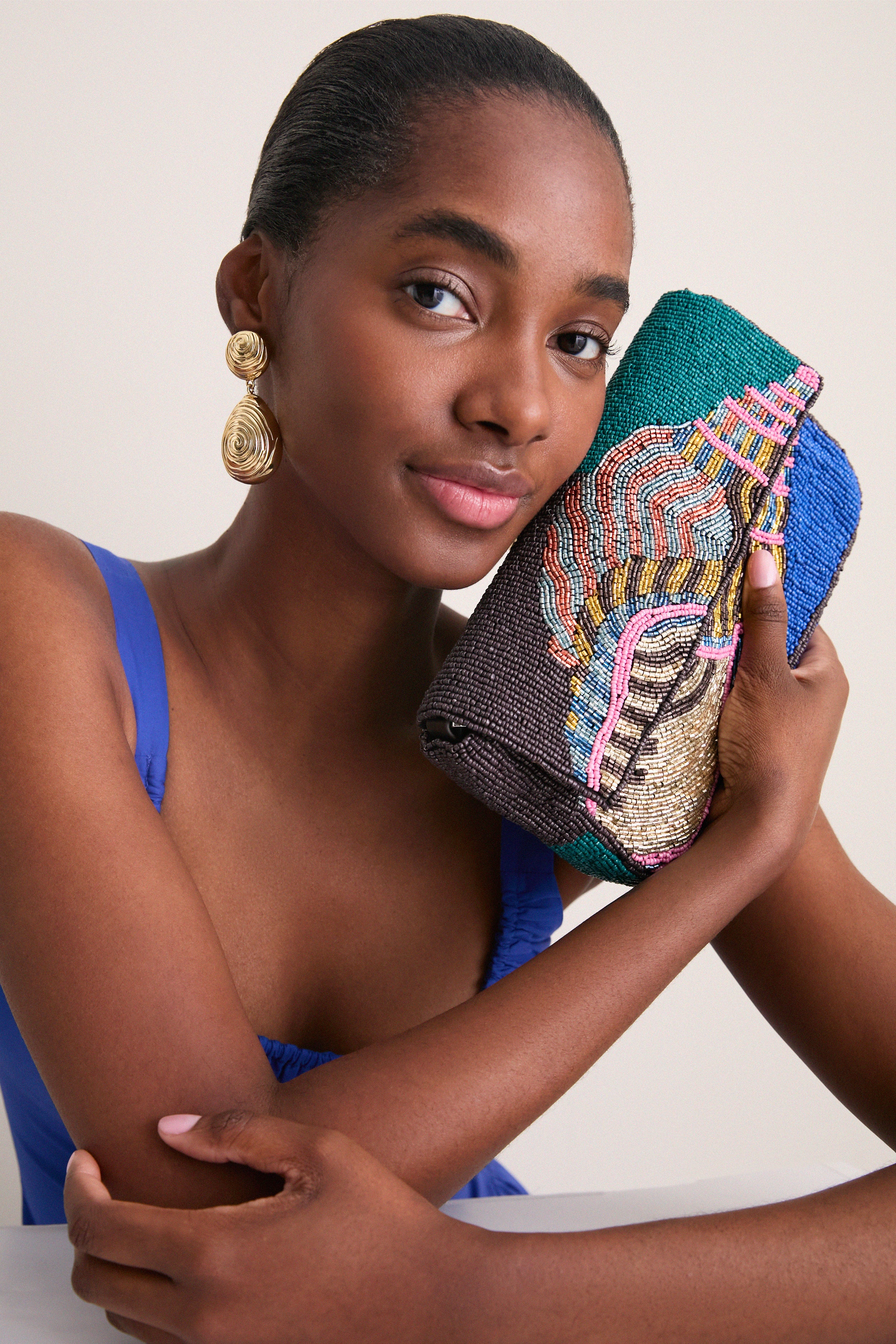 Conch Shell Timmy Convertible Shoulder Bag | STAUD