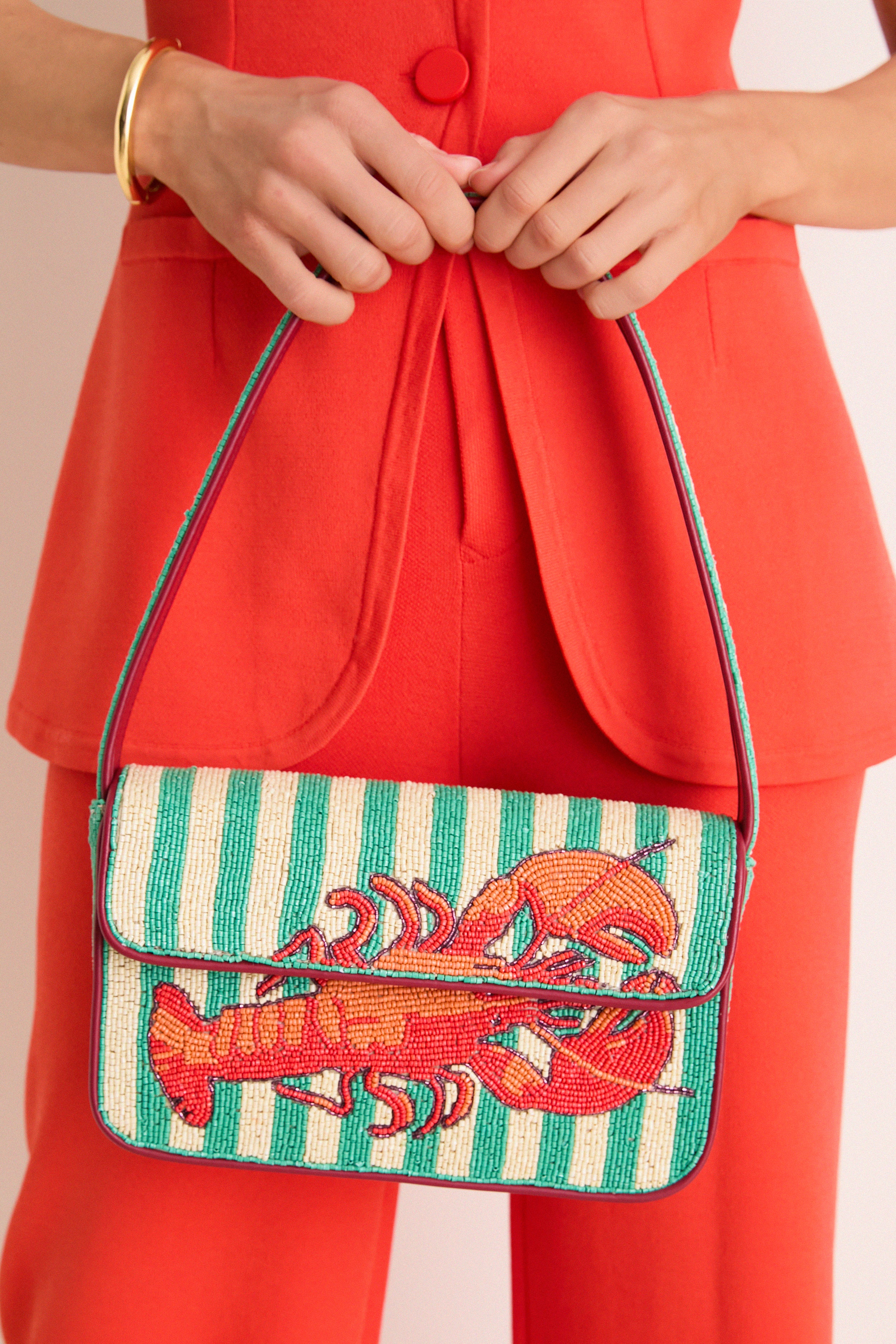 Summer Lobster Tommy Bag | STAUD