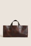 Espresso Distressed Port Tote