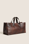 Espresso Distressed Port Tote