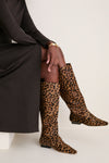 Cheetah Wally Flat Boot