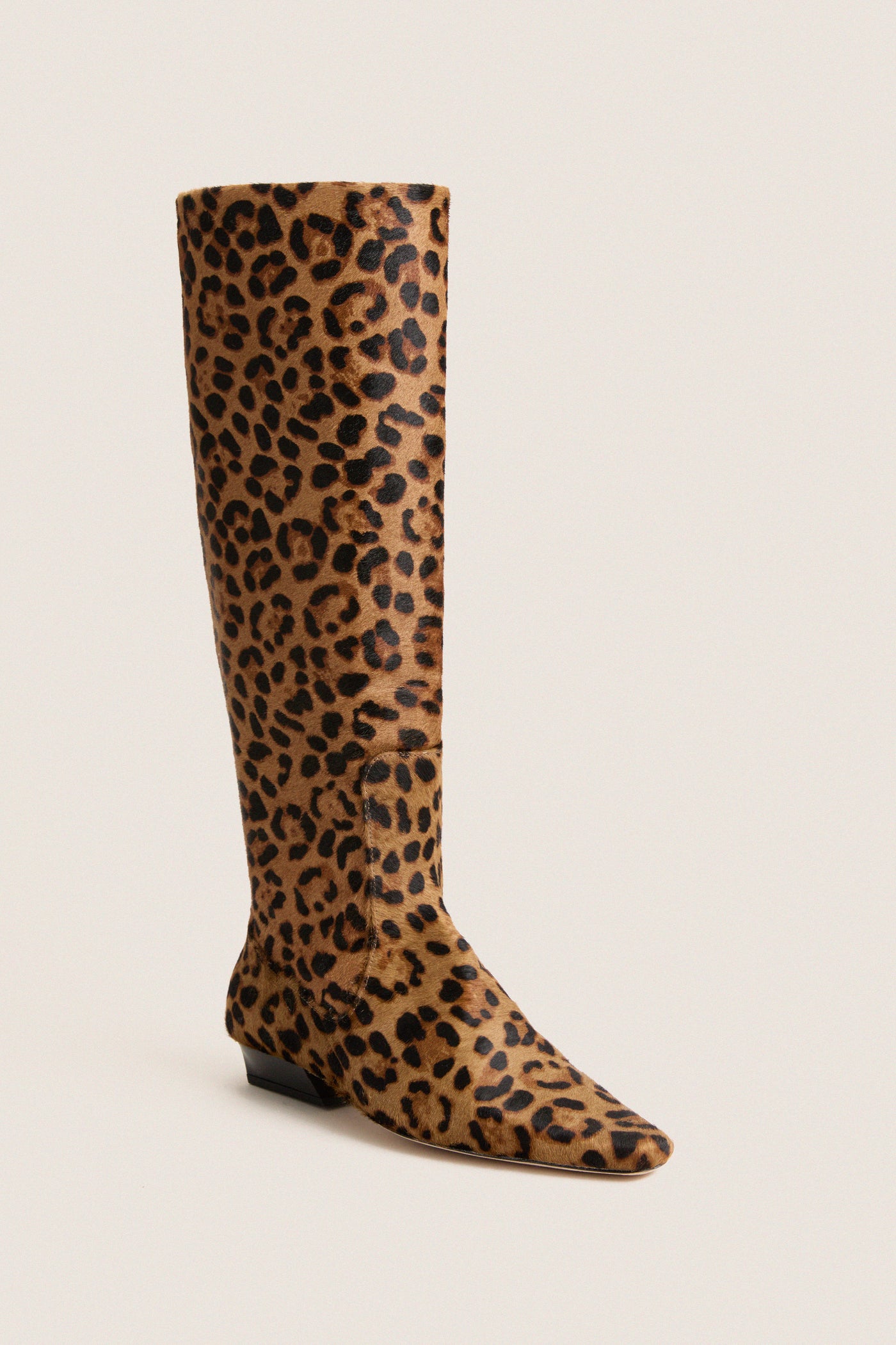 Cheetah Wally Flat Boot