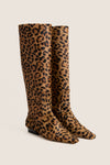 Cheetah Wally Flat Boot