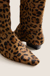 Cheetah Wally Flat Boot