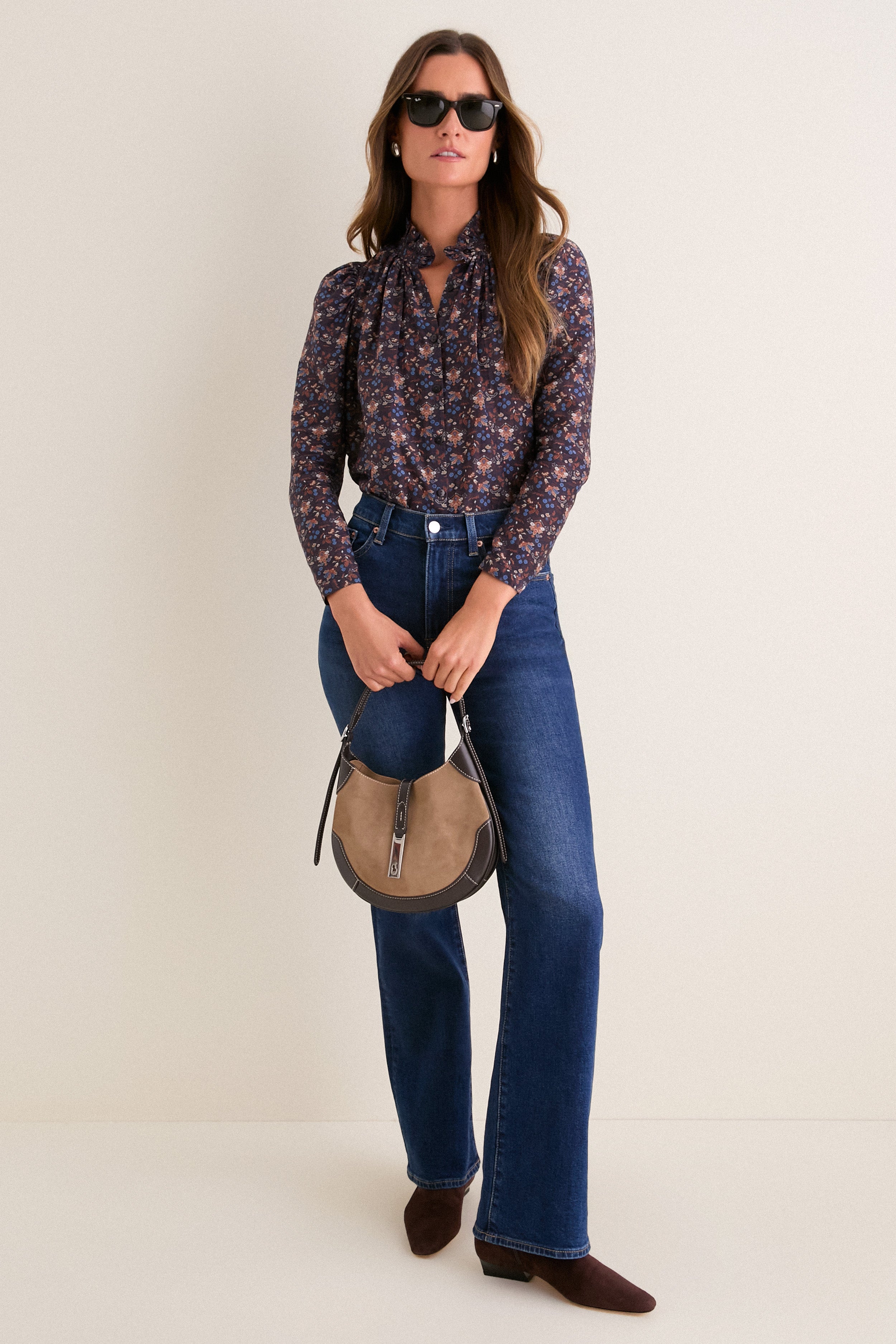 Espresso Suede Wally Flat Ankle Boot