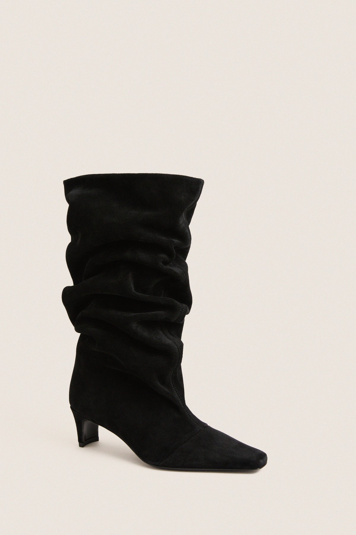 Black Wally Slouch Boot