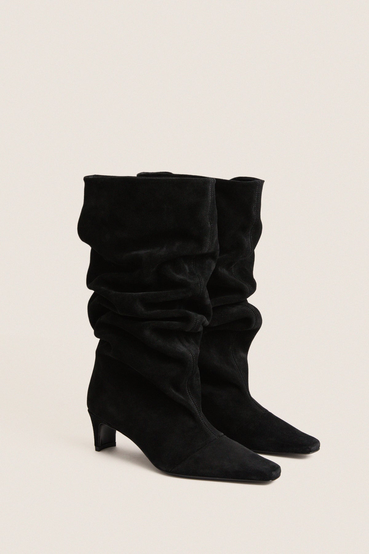 Black Wally Slouch Boot