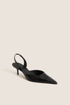 Black Paola Mid Heels