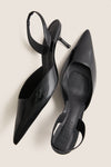 Black Paola Mid Heels