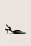 Black Paola Mid Heels