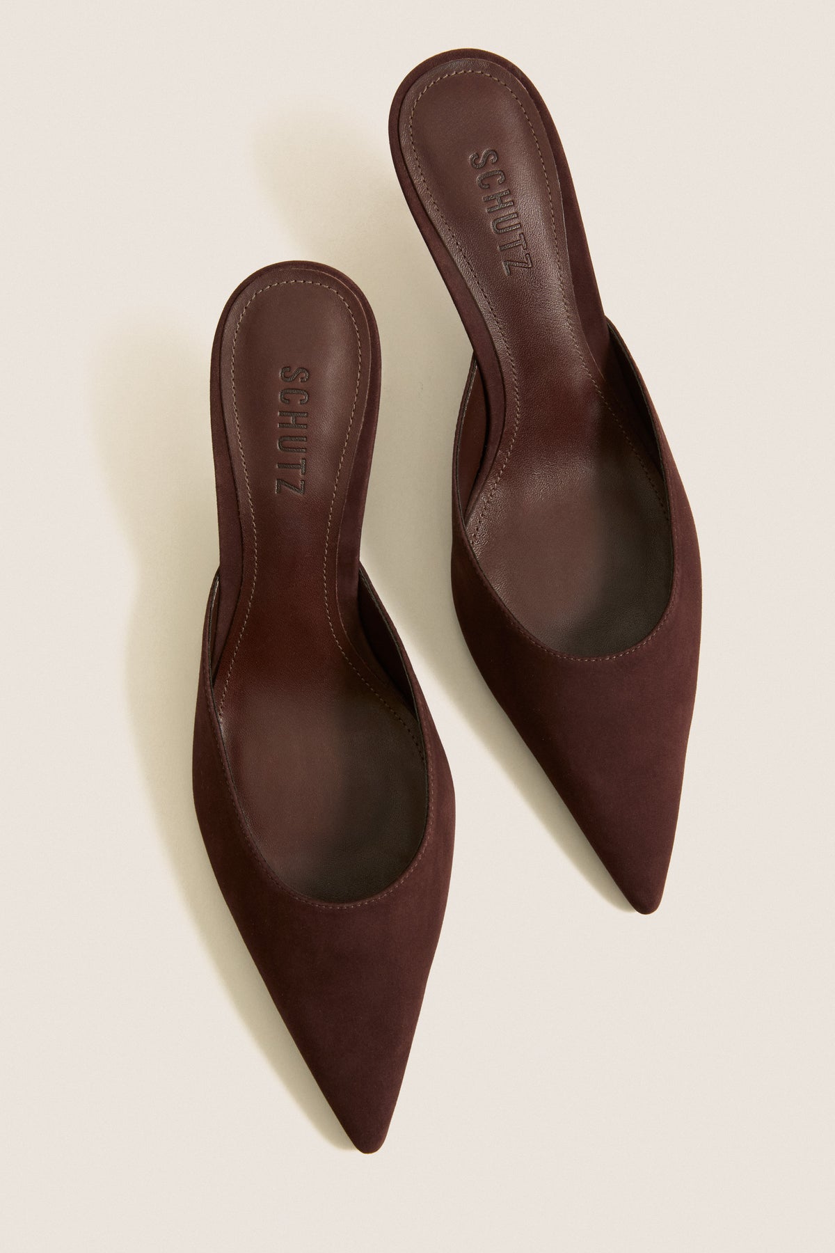 Exclusive Maplewood Suede Julie Heels