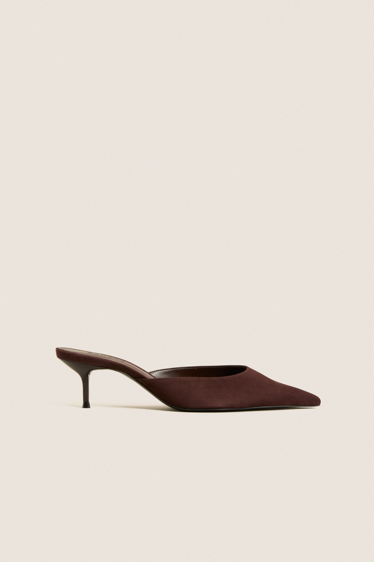 Exclusive Maplewood Suede Julie Heels