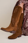 Blanca Fern Cut Out Suede Boots
