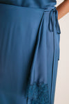 Ash Blue Bree Midi Skirt