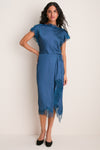 Ash Blue Bree Midi Skirt