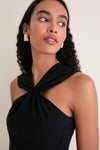 Black Elouise Top