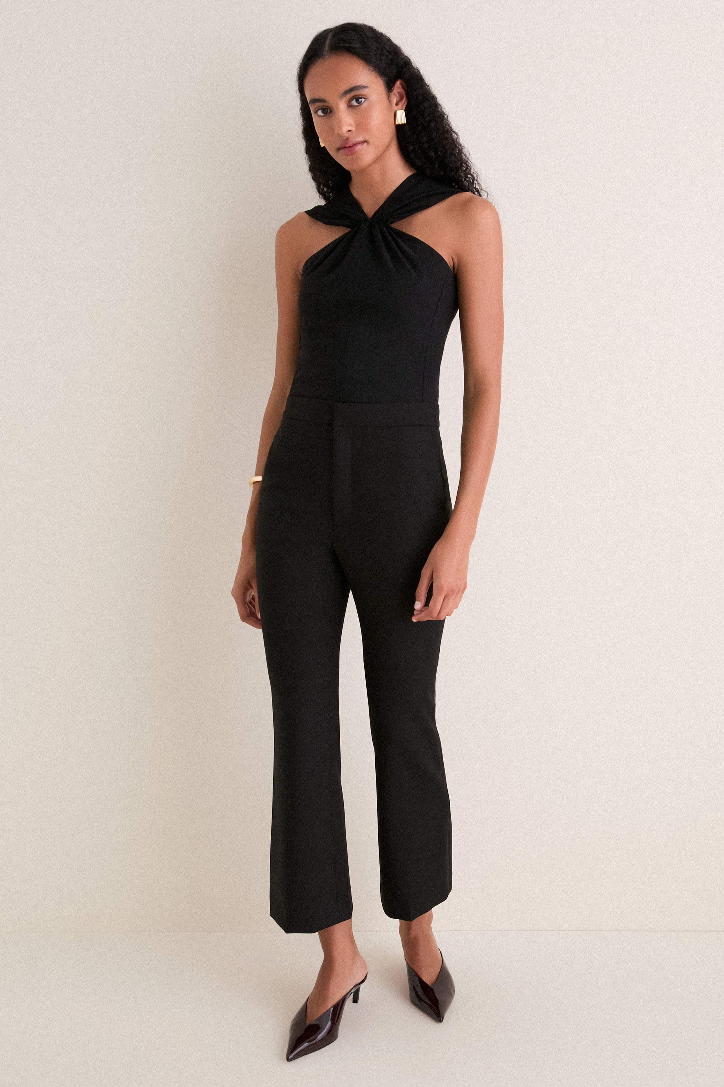 Black Elouise Top