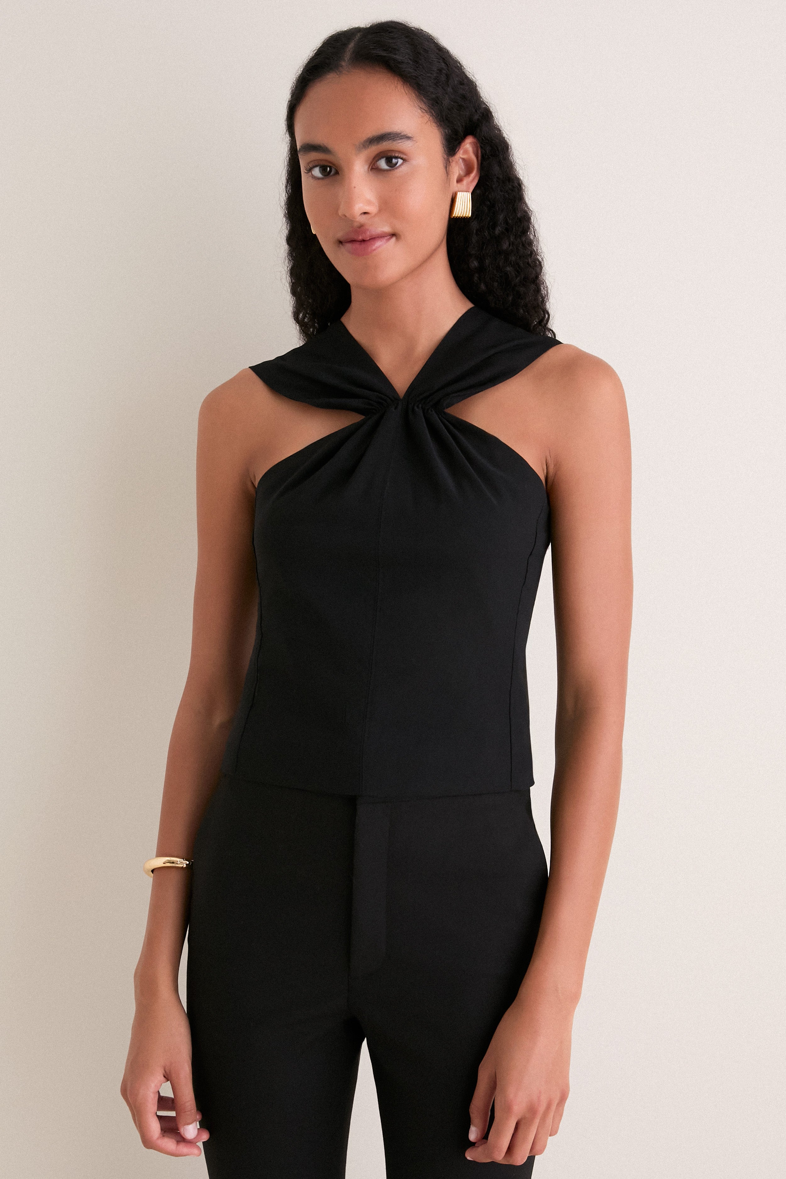 Black Elouise Top