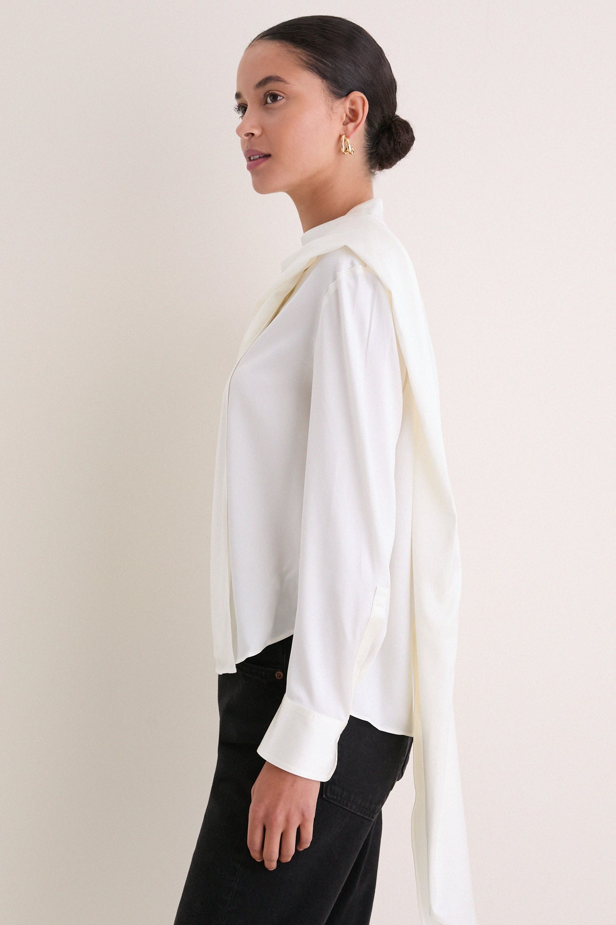 Off White Nadine Top