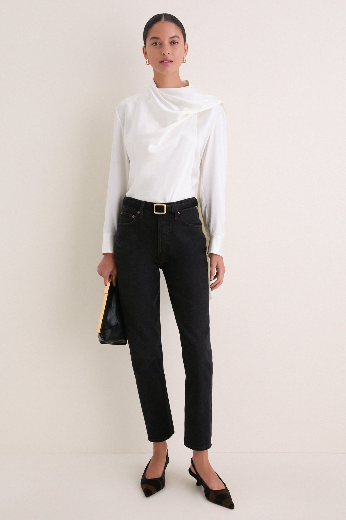 Off White Nadine Top